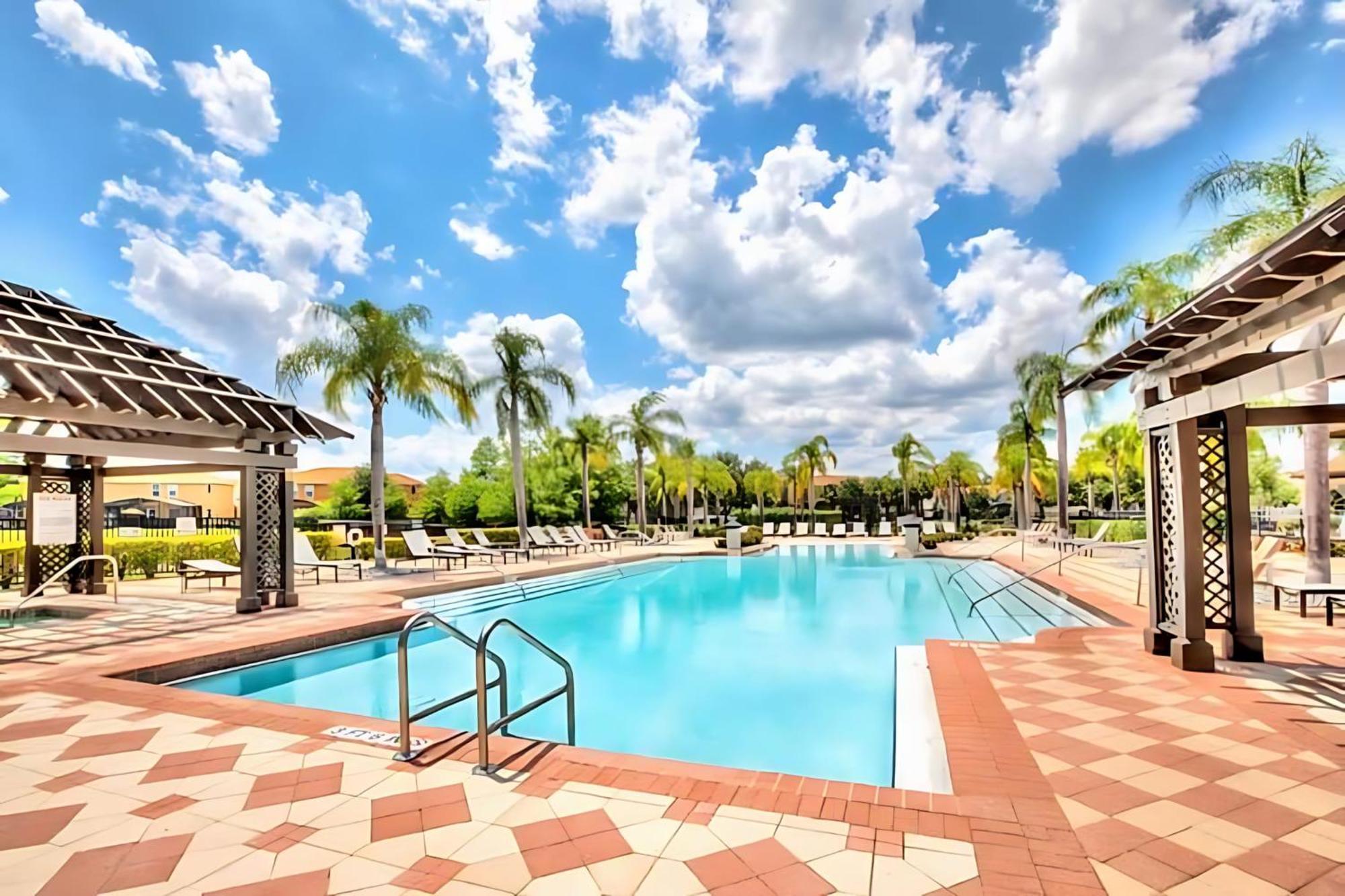 6Br Resort Home Near Disney - With Private Pool Hot Tub And Games Room 基西米 外观 照片