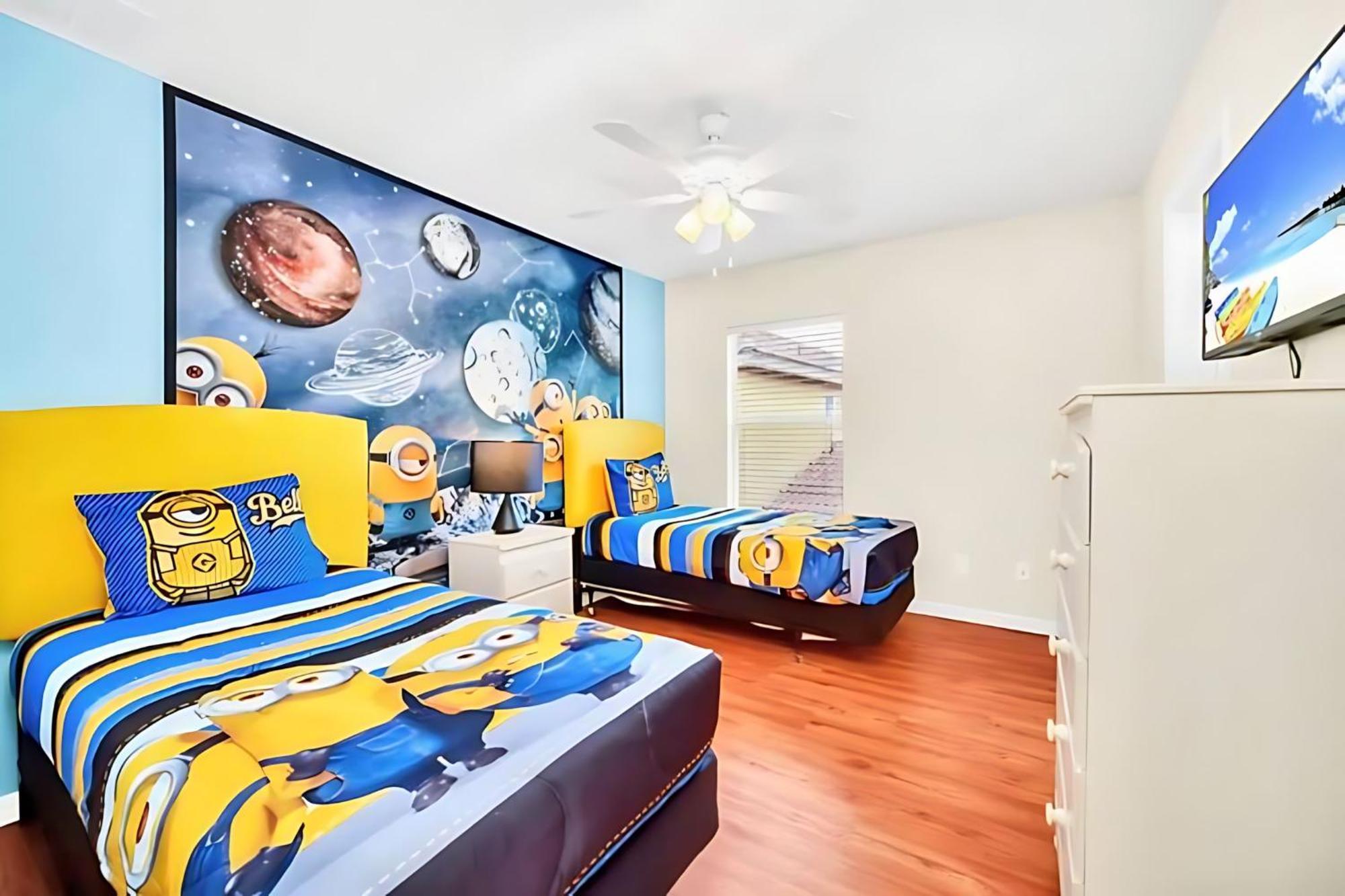 6Br Resort Home Near Disney - With Private Pool Hot Tub And Games Room 基西米 外观 照片