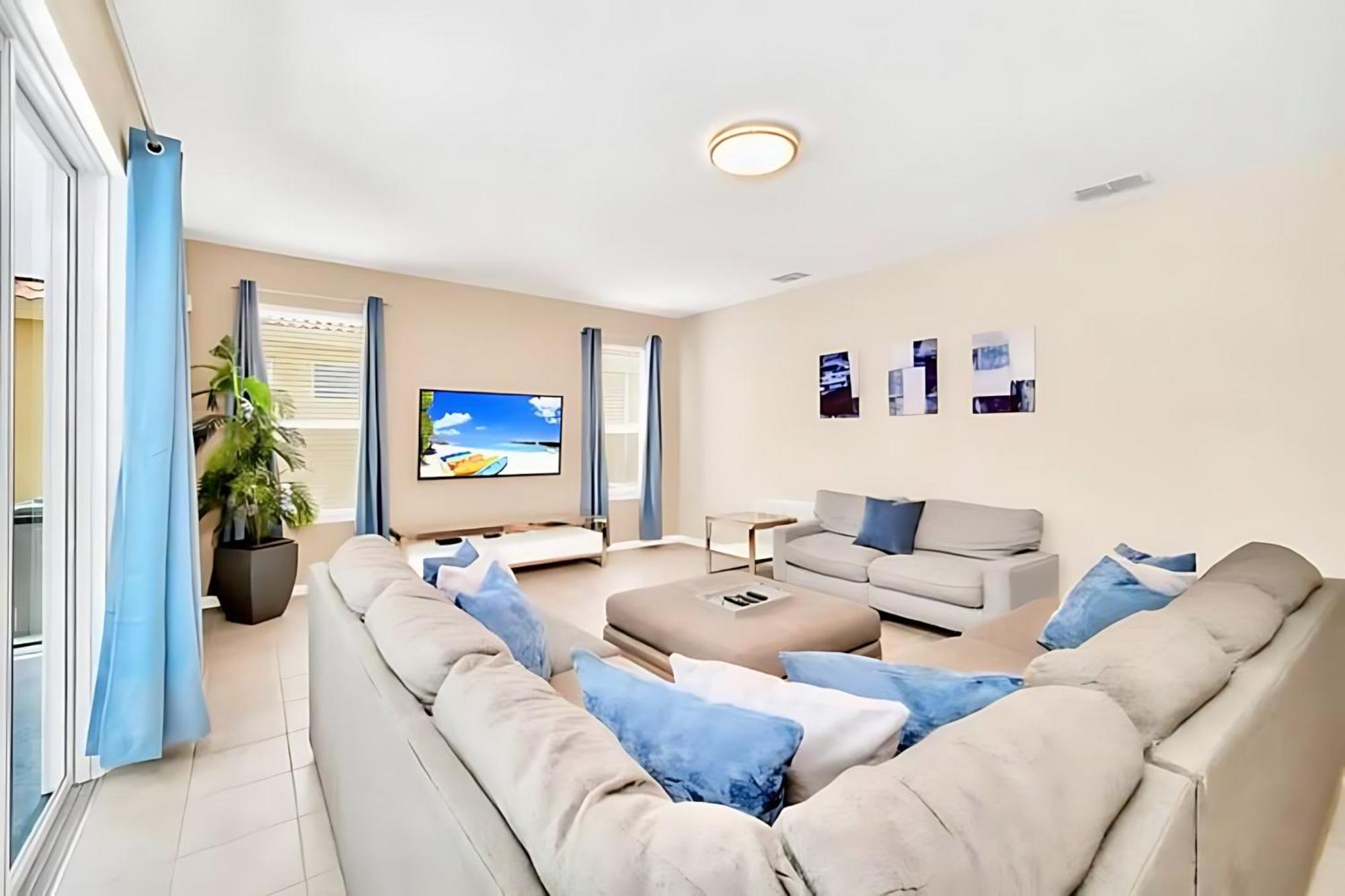 6Br Resort Home Near Disney - With Private Pool Hot Tub And Games Room 基西米 外观 照片
