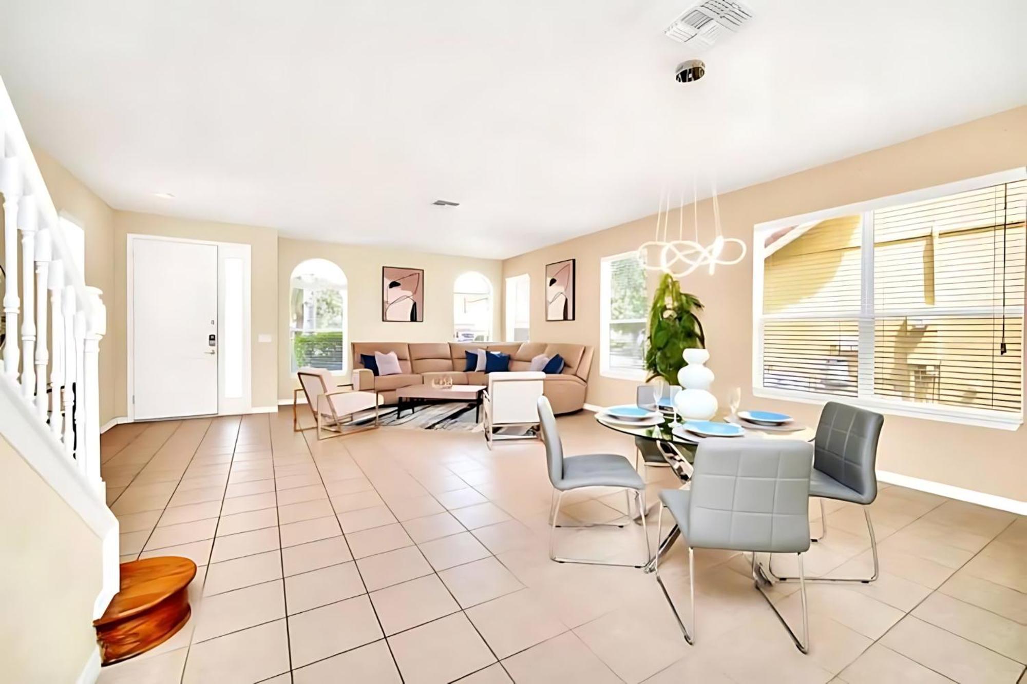 6Br Resort Home Near Disney - With Private Pool Hot Tub And Games Room 基西米 外观 照片
