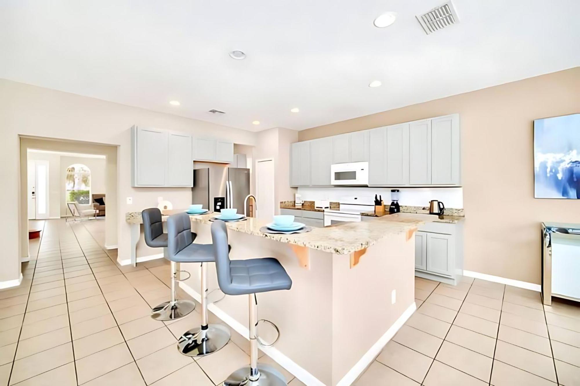 6Br Resort Home Near Disney - With Private Pool Hot Tub And Games Room 基西米 外观 照片