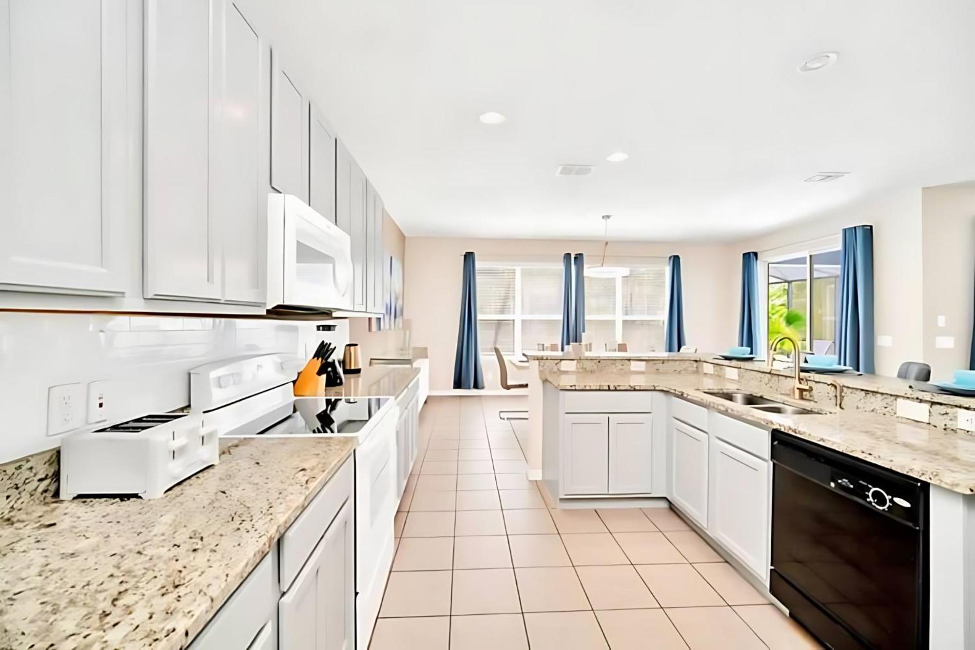 6Br Resort Home Near Disney - With Private Pool Hot Tub And Games Room 基西米 外观 照片