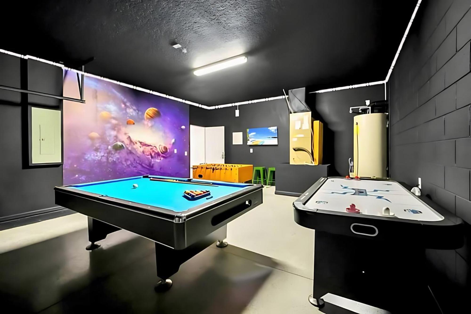 6Br Resort Home Near Disney - With Private Pool Hot Tub And Games Room 基西米 外观 照片