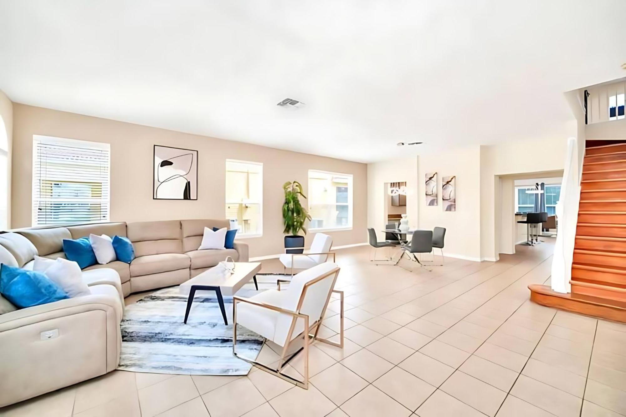 6Br Resort Home Near Disney - With Private Pool Hot Tub And Games Room 基西米 外观 照片
